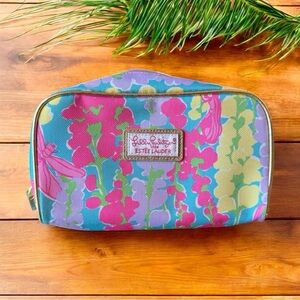 Lilly Pulitzer for Estée Lauder Cosmetic Bag – Dragonfly Floral Print